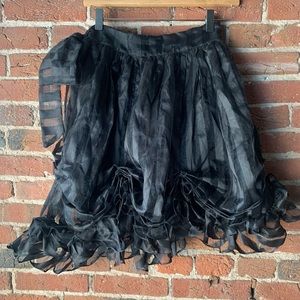 Vintage Betsey Johnson Black skirt